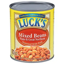 Luck's Pinto & Great Northern Mixed Beans 29 oz