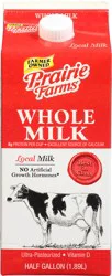 Prairie Farms Whole Milk 0.5 gl