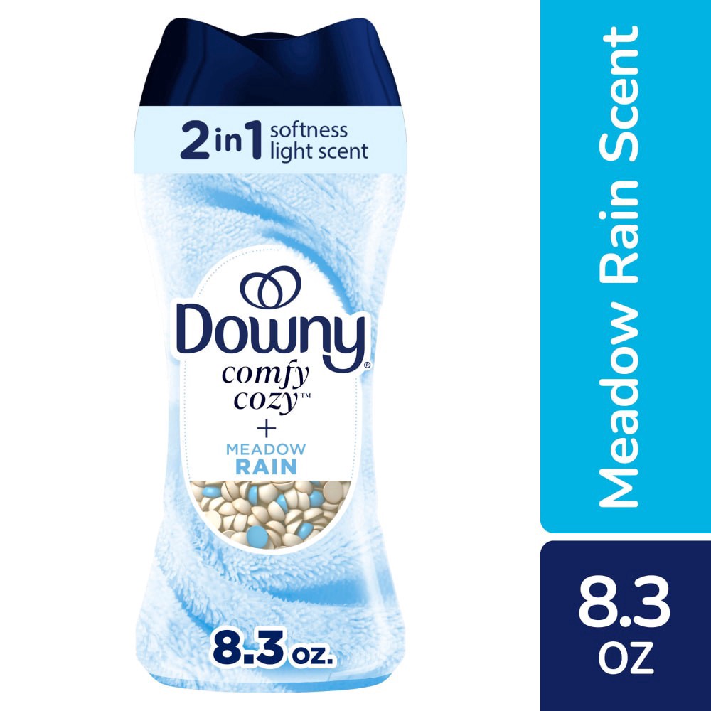 slide 6 of 6, Downy Comfy Cozy In-Wash Laundry Scent Booster Beads, Meadow Rain Scent, 8.3 oz, 8.3 oz