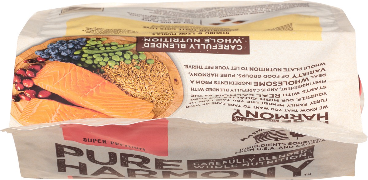 slide 6 of 10, Pure Harmony Super Premium Salmon & Brown Rice Recipe Cat Food 48 oz, 48 oz