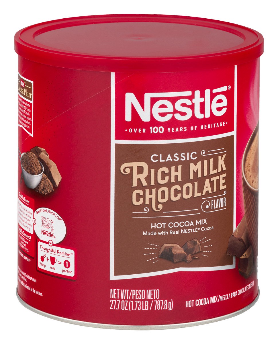 slide 2 of 8, Nestlé Rich Milk Chocolate Hot Cocoa Mix - 27.7oz, 27.7 oz
