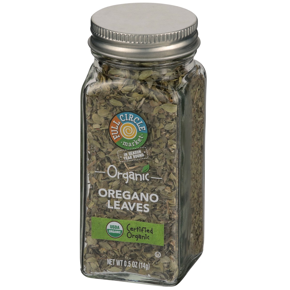 slide 9 of 9, Full Circle Market Oregano Leaves, 0.5 oz