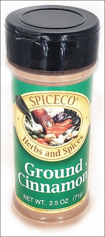 slide 1 of 1, Spiceco Grnd Cinn, 2.5 oz