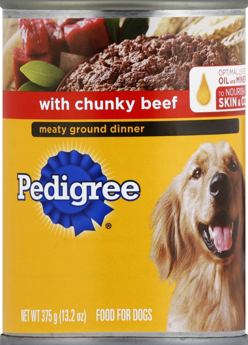 slide 3 of 6, Pedigree Food for Dogs 13.2 oz, 13.2 oz