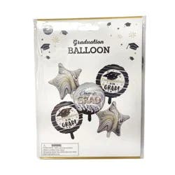 Meijer Corporate Seasonal Mcs Grad Balloon Set 5ct