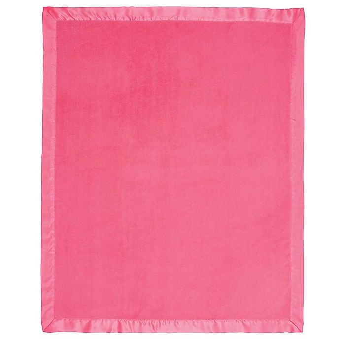 slide 3 of 3, Elegant Baby Coral Fleece Blanket - Bright Pink, 1 ct