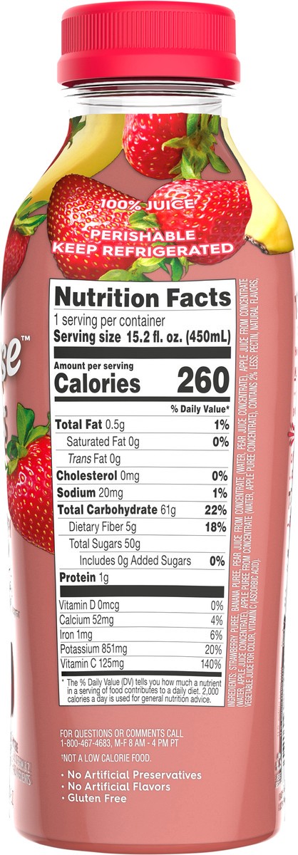 slide 3 of 5, Bolthouse Farms Strawberry/Banana - 15.2 oz, 15.2 oz