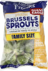 Life's Getting Fresher Fresh Family Size Brussels Sprouts 32 oz