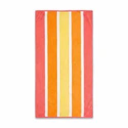 Everyday Living Sunburst Cabana Stripe Beach Towel