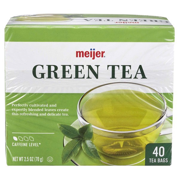 slide 20 of 29, Meijer Green Tea - 40 ct, 40 ct