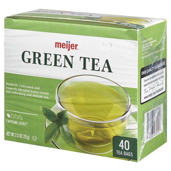 slide 8 of 29, Meijer Green Tea - 40 ct, 40 ct