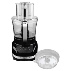 Hamilton Beach Big Mouth Duo Bowl Food Processor - Black