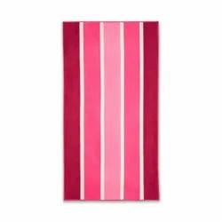 Everyday Living Cabana Stripe Beach Towel - Pink