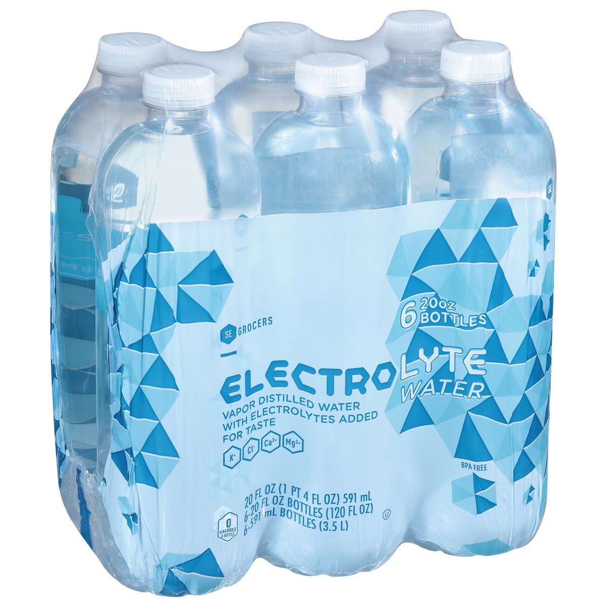 slide 3 of 11, SE Grocers Water Electrolyte- 6 ct, 6 ct