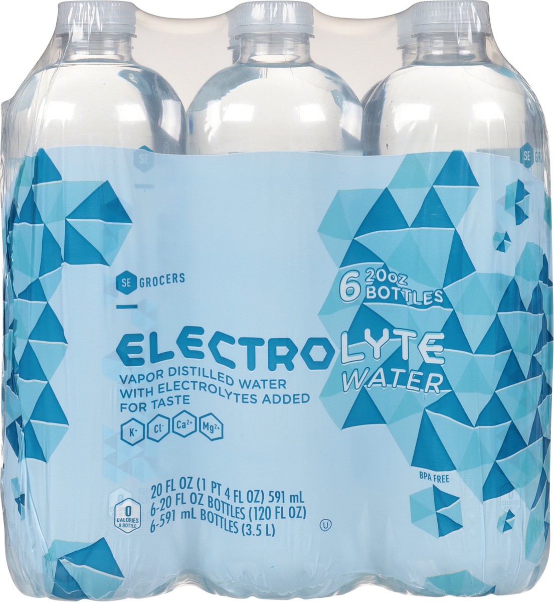 slide 9 of 11, SE Grocers Water Electrolyte- 6 ct, 6 ct