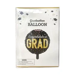 Meijer Corporate Seasonal Mcs Grad Balloon Black Grad