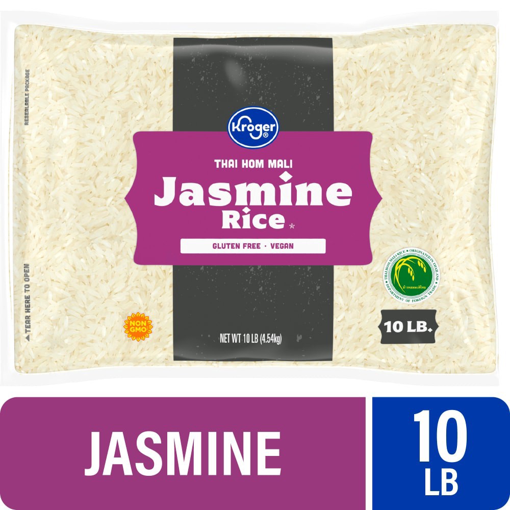 slide 3 of 3, Kroger® Jasmine Rice, 10 lb