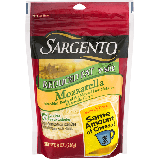 slide 1 of 1, Sargento Mozzarella - Shredded, 8 oz