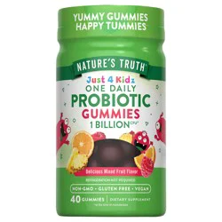 Nature's Truth Kids One Daily Probiotic Gummies - 40 Count