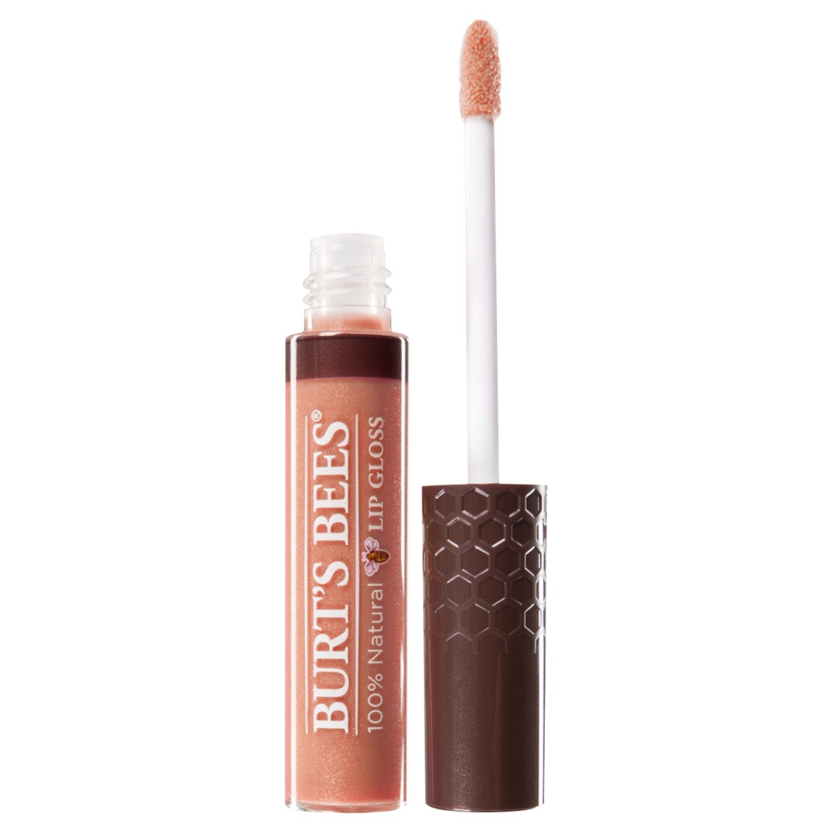 slide 2 of 2, Burt's Bees 100% Natural Moisturizing Lip Gloss, Autumn Haze - 1 Tube, 0.2 oz