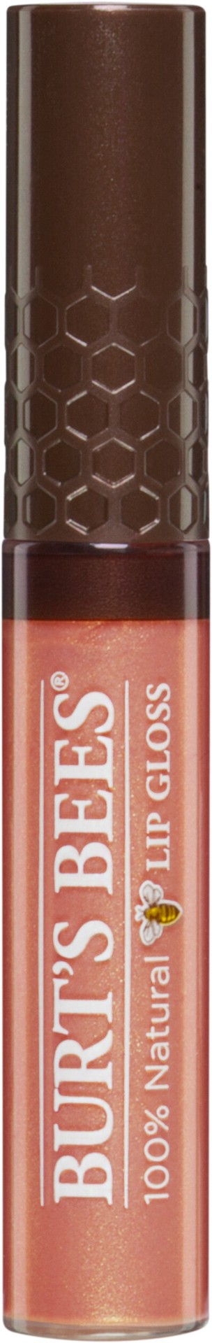 slide 1 of 2, Burt's Bees 100% Natural Moisturizing Lip Gloss, Autumn Haze - 1 Tube, 0.2 oz