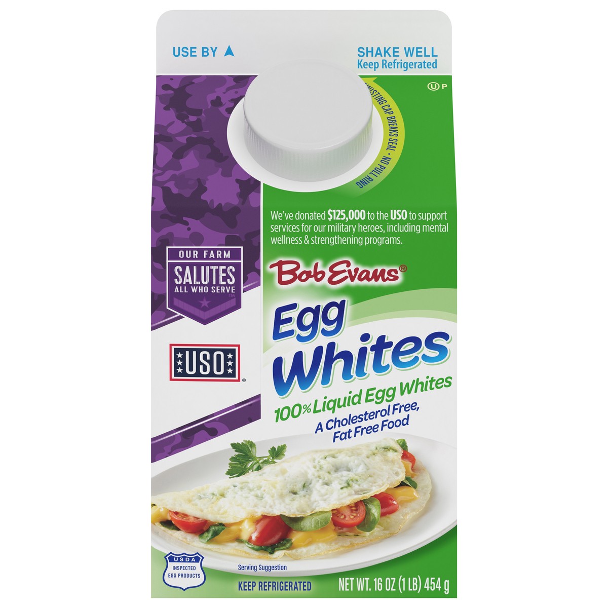 slide 1 of 9, Bob Evans All Whites 100% Liquid Egg Whites, 16 oz