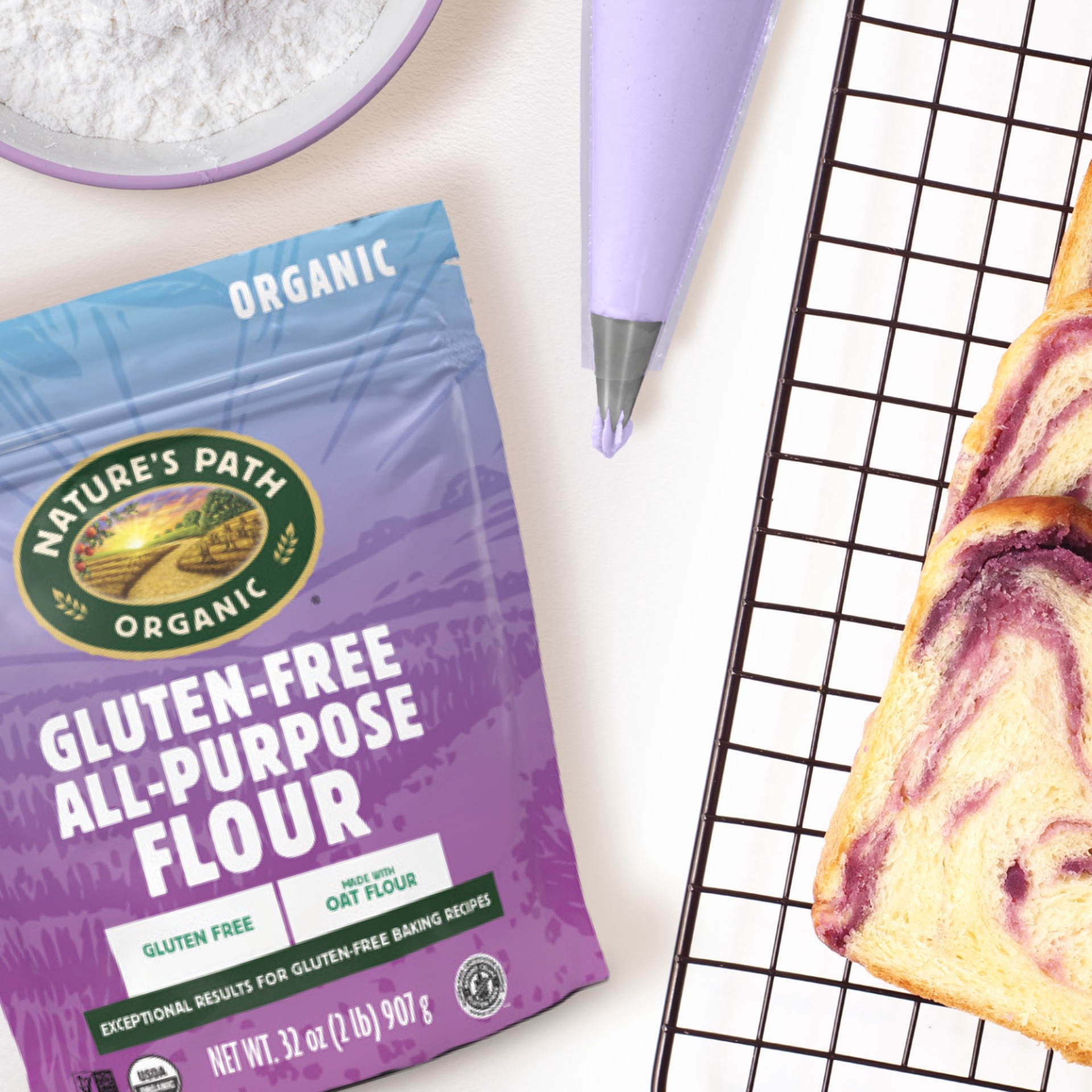 slide 4 of 4, Nature's Path Organic Gluten Free Organic All-Purpose Flour 32 oz, 32 oz