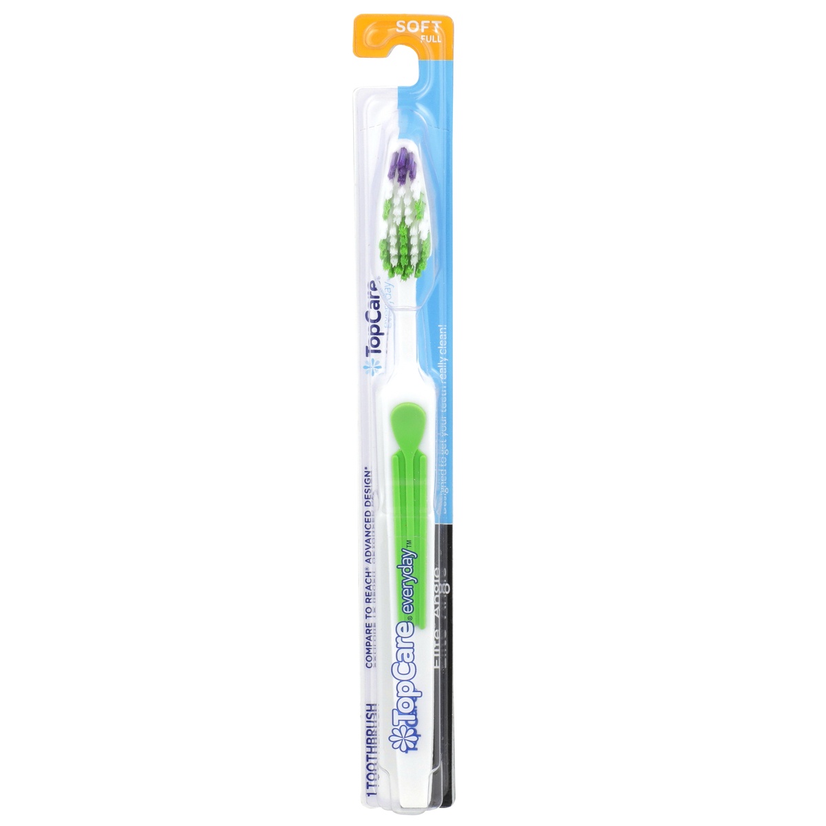 slide 1 of 1, TopCare Everyday Soft Toothbrush, 1 ct