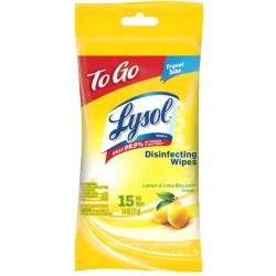 Lysol Disinfecting Wipes To-Go Flatpack