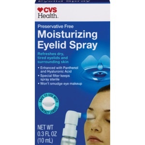 slide 1 of 1, CVS Health Moisturizing Eyelid Spray, 0.3 oz