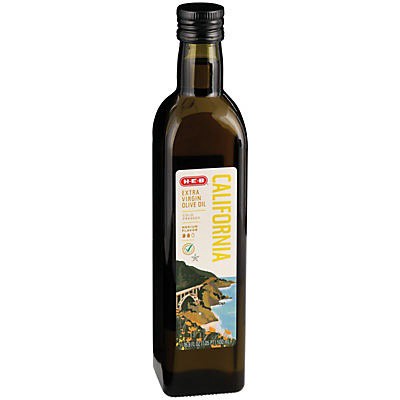 slide 1 of 1, H-E-B California Extra Virgin Olive Oil, 16.9 oz
