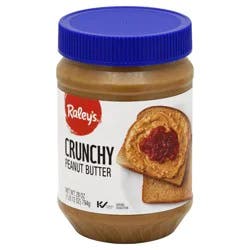 Raley's Extra Crunchy Peanut Butter 28 oz