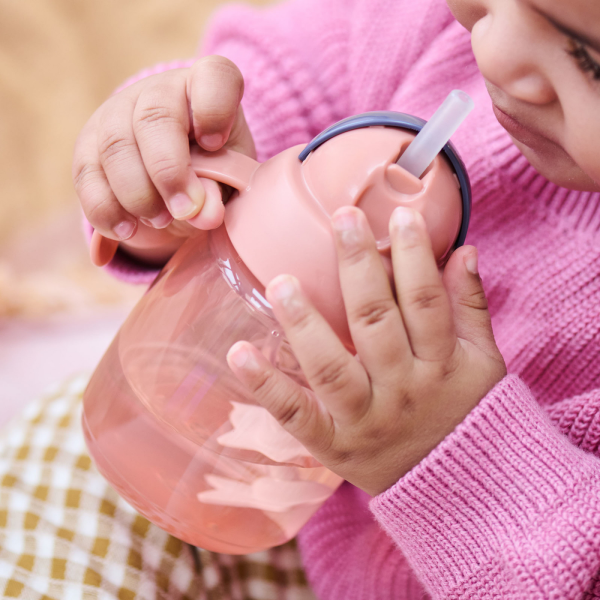 slide 4 of 5, Tommee Tippee Superstar 6M+ Weighted Straw Cup, 10 oz