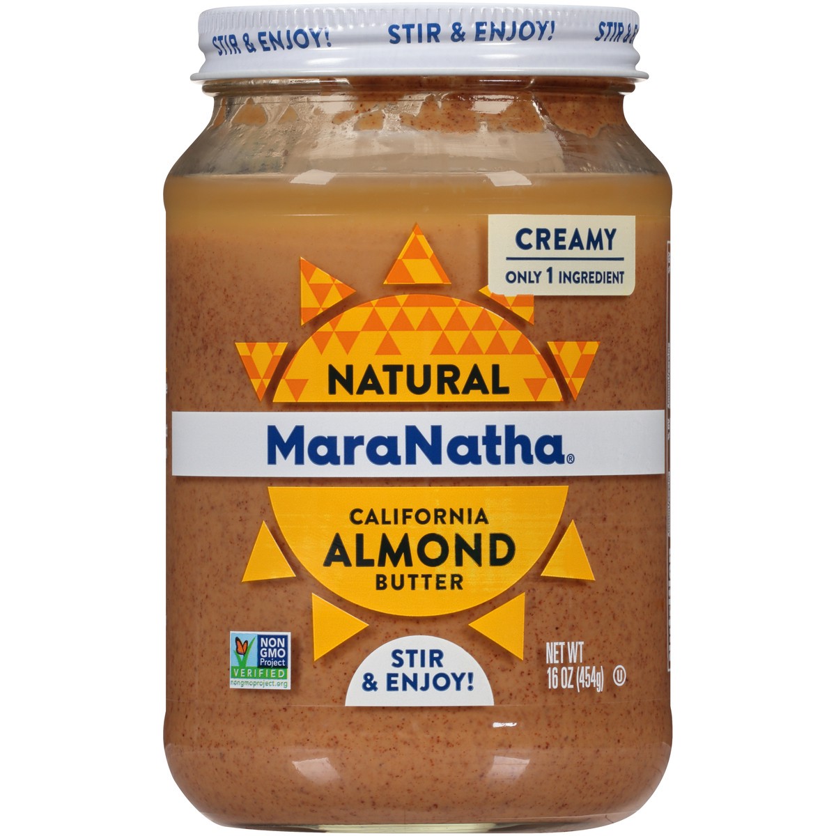 slide 7 of 11, MaraNatha Creamy Roasted Almond Butter, 1 ct