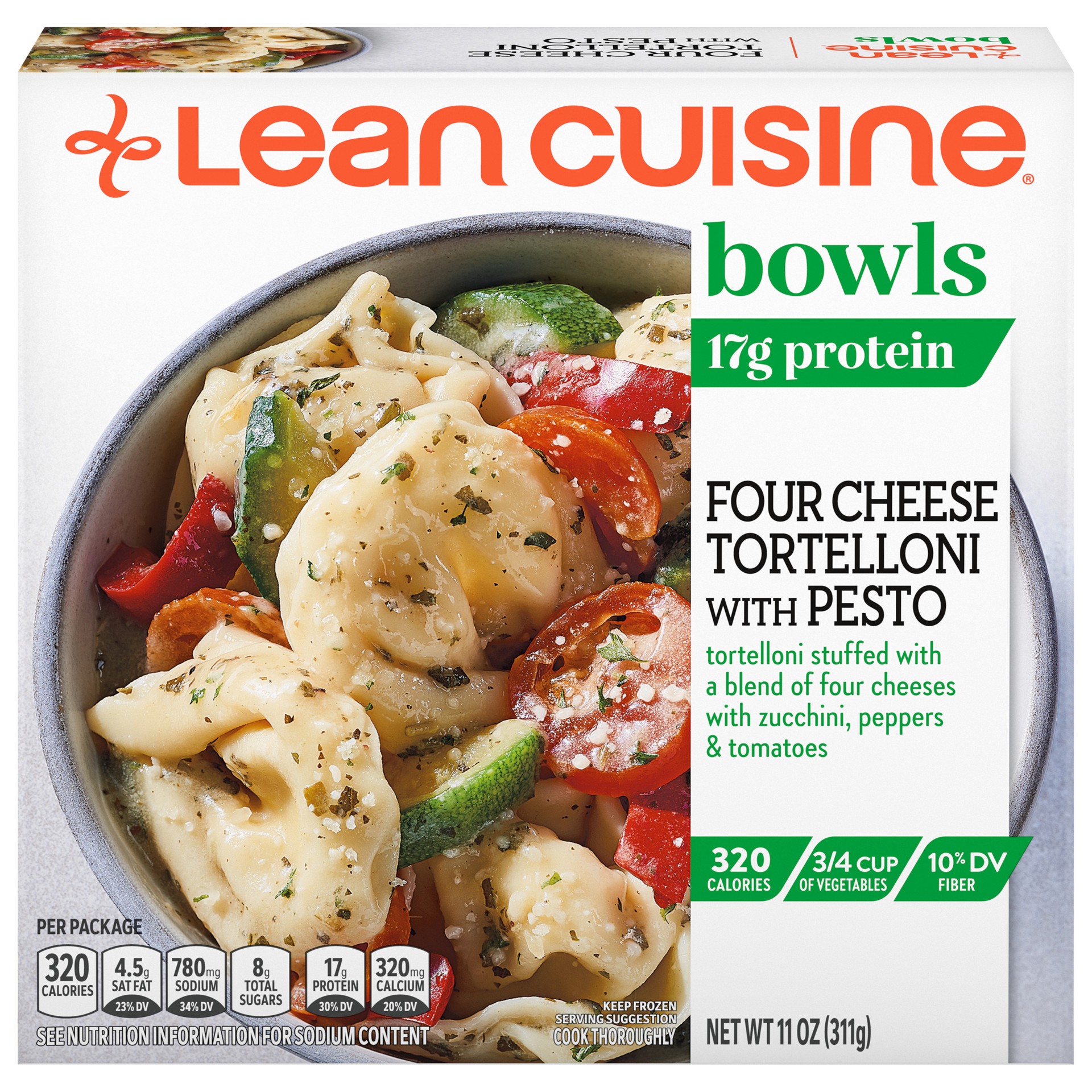 slide 1 of 13, Lean Cuisine Pesto Tortellini, 1 ct