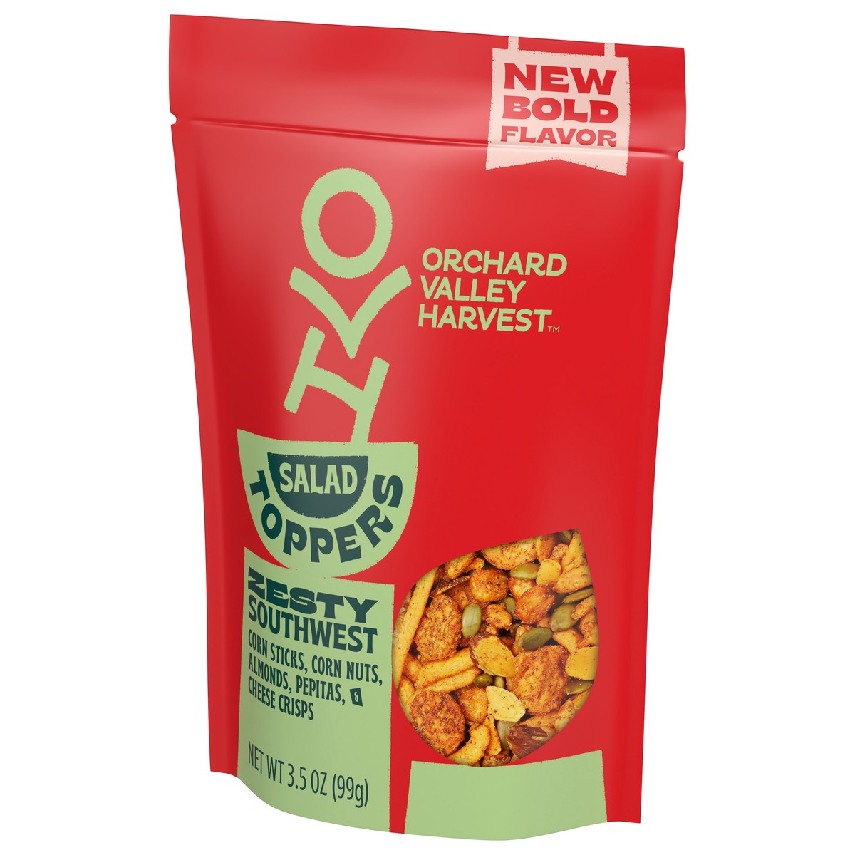 slide 11 of 13, Orchard Valley Harvest Zesty Southwest Salad Toppers 3.5 oz, 3.5 oz