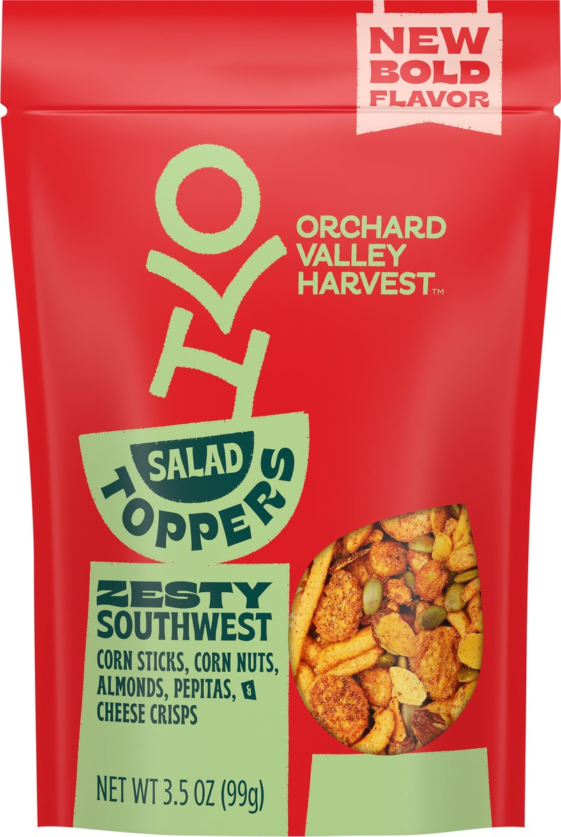 slide 5 of 13, Orchard Valley Harvest Zesty Southwest Salad Toppers 3.5 oz, 3.5 oz