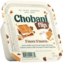 Chobani Yogurt, Lowfat, Greek, S'more S'mores