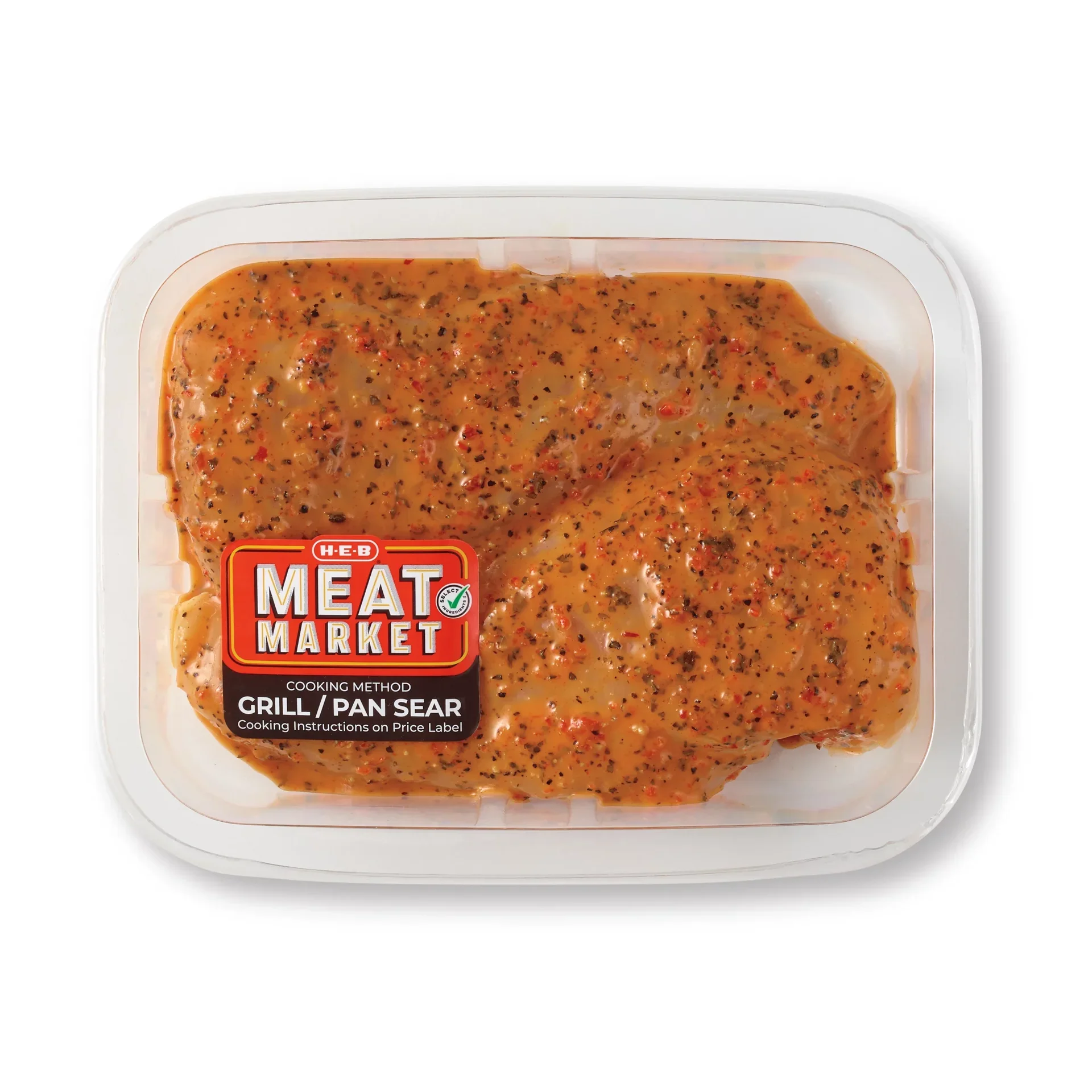 slide 1 of 1, H-E-B Meat Market Marinated Chicken Breasts – Southwest Style, per lb