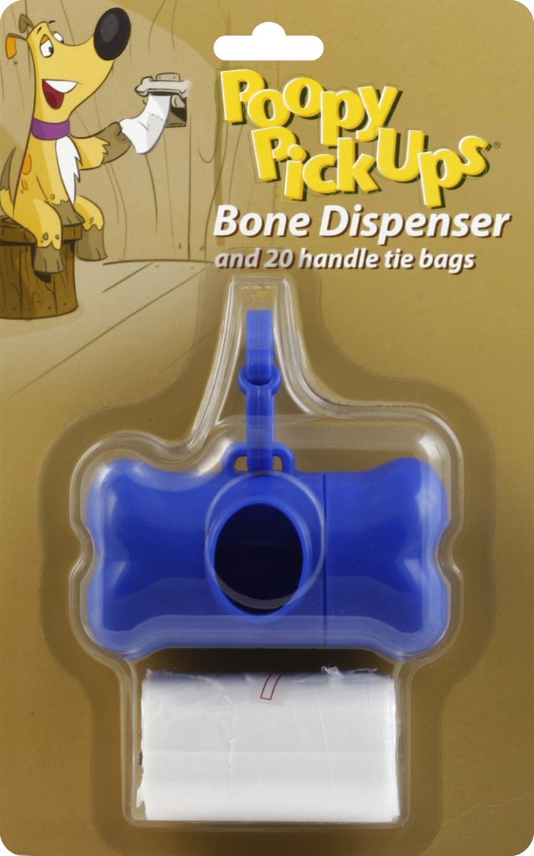 slide 1 of 2, Poopy PickUps Bone Dispenser 1 ea, 1 ct