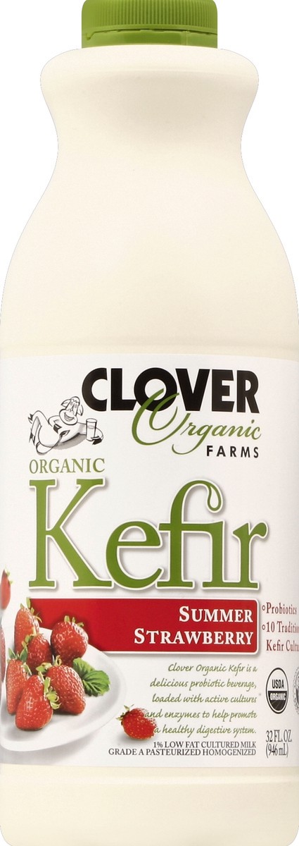 slide 4 of 4, Clover Sonoma Kefir 32 oz, 32 oz