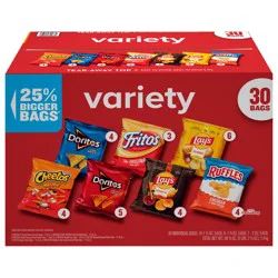 Frito-Lay Cheetos Chip Variety Pack - Classic, 30 count