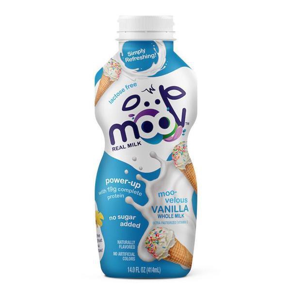 slide 1 of 1, Moo'v Ultra Filtered Milk Vanilla, 14 fl oz