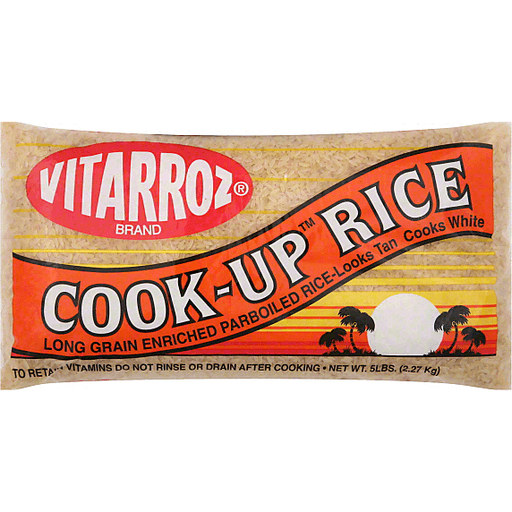 slide 1 of 1, Vitarroz Parboiled Cook Up Rice, 5 lb