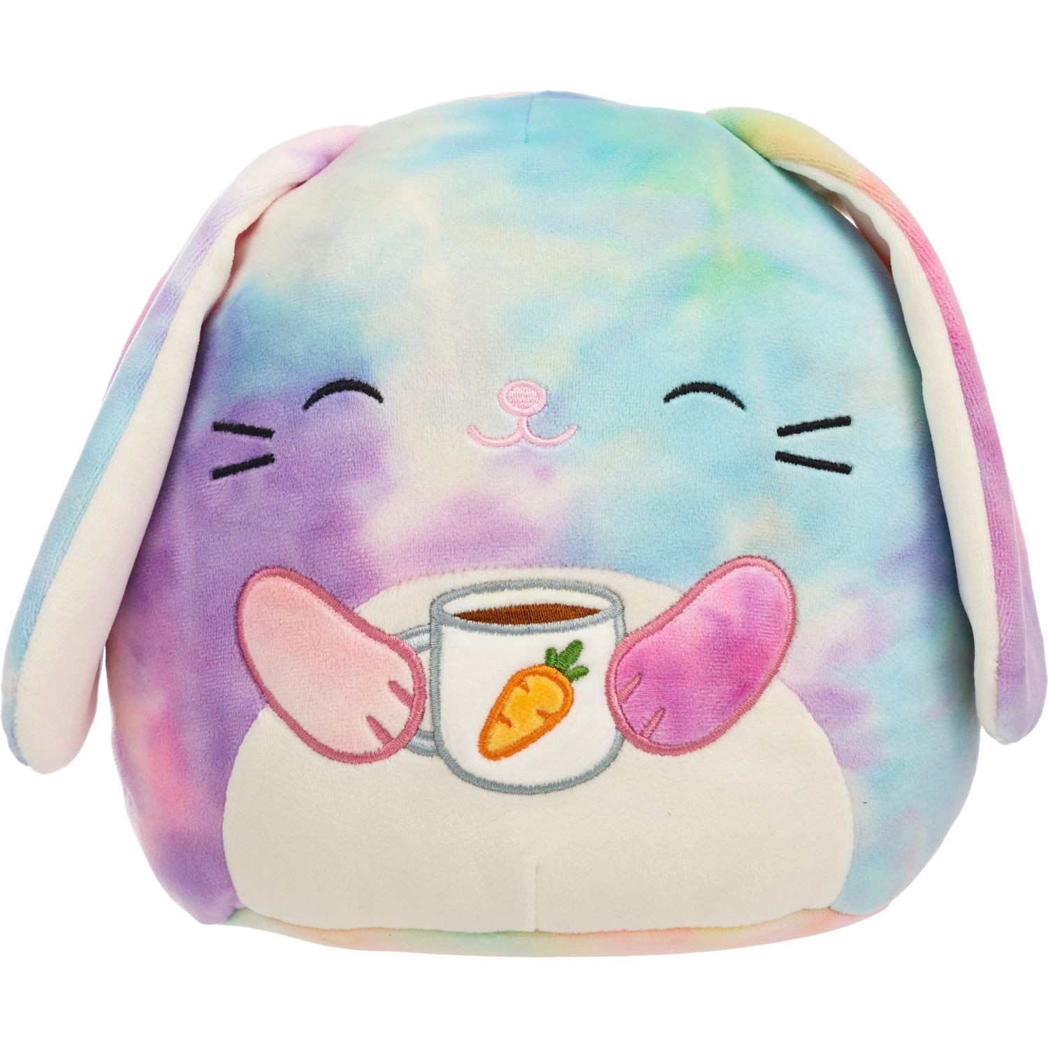 slide 1 of 1, SQUISHMALLOW Tie Dye Bunny, 1 ct