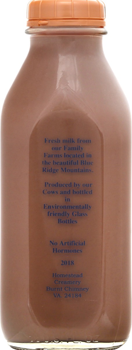 slide 9 of 12, Homestead Creamery Chocolate Whole Milk, 1 qt