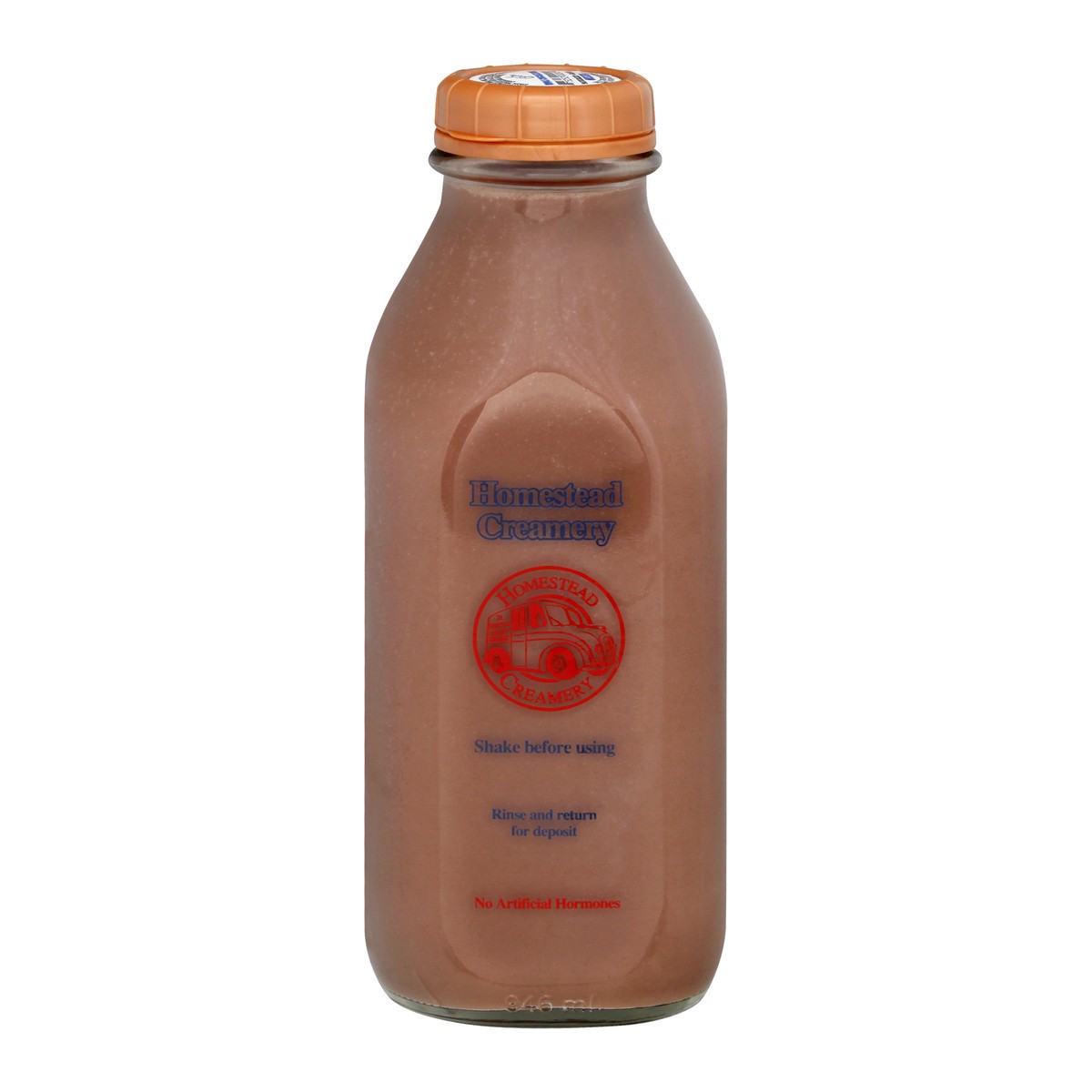 slide 1 of 12, Homestead Creamery Chocolate Whole Milk, 1 qt