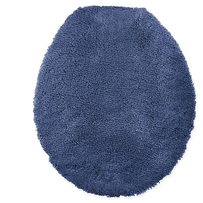 slide 1 of 1, Wamsutta Ultra Fine Reversible Toilet Lid Cover - Denim Blue, 1 ct