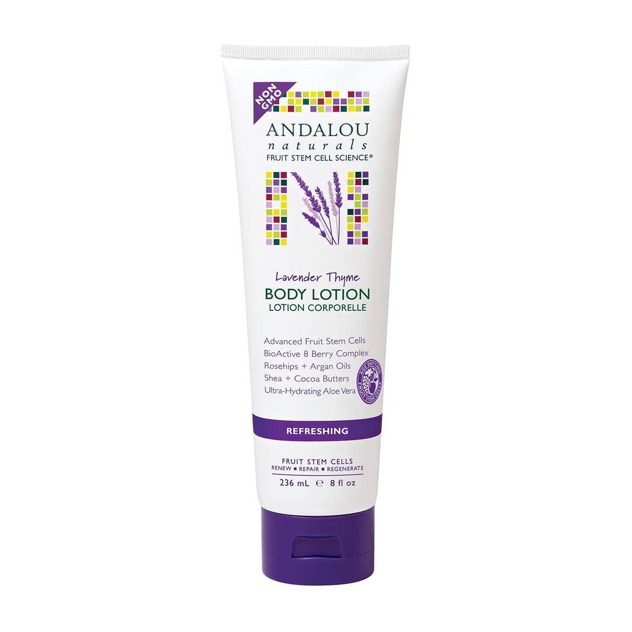 slide 1 of 1, Andalou Naturals Lavender Thyme Body Lotion, 8 oz