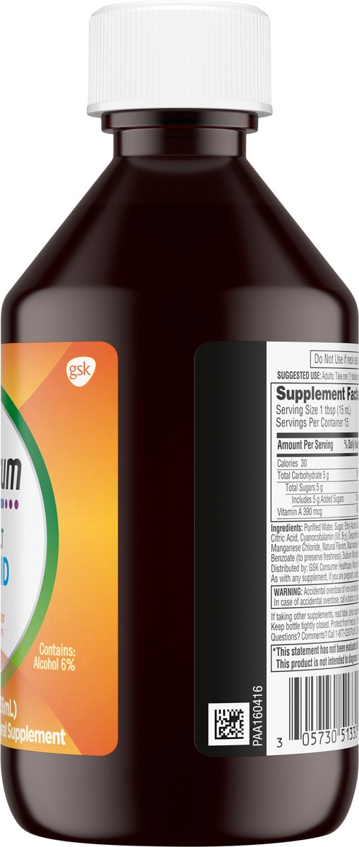 slide 11 of 14, Centrum Liquid Multivitamin for Adults, Multivitamin/Multimineral Supplement with B Vitamins and Antioxidants, Citrus Flavor - 8 Fl Oz, 8 fl oz